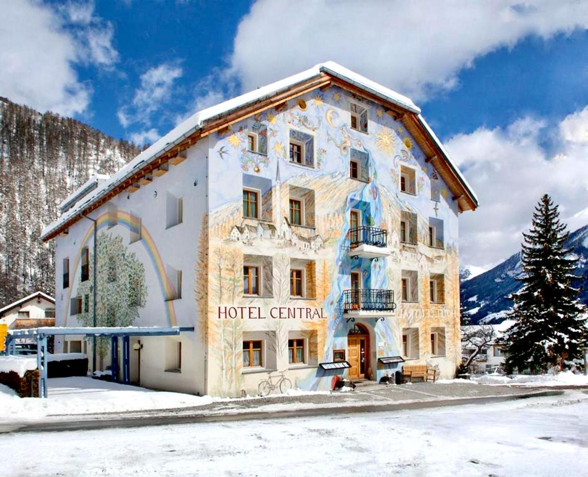 Hotel Central La Fainera Superior Valchava ภายนอก รูปภาพ